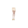 Collant blanc sexy fine résille 
